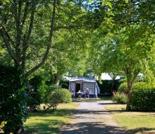 emplacement arboré camping Finistère