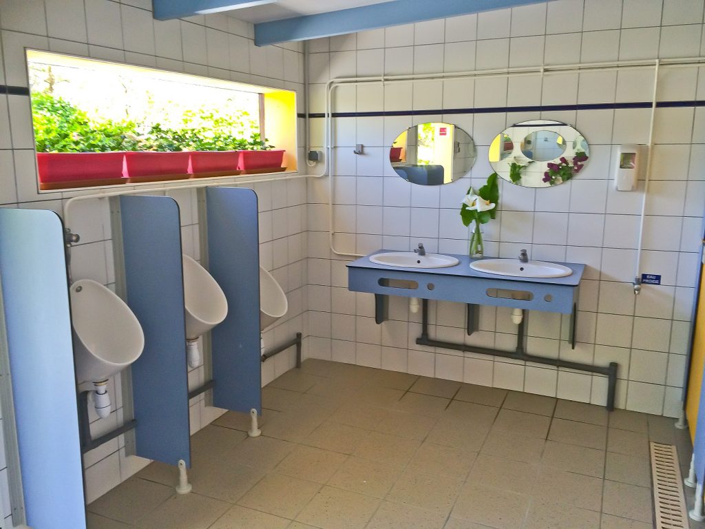 Camping Du Pouldu : toiletruimten