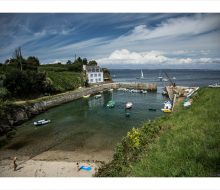 Camping Du Pouldu : île de Groix port