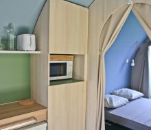 Camping Du Pouldu : location coco suite chambre