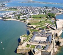 Camping Du Pouldu : Lorient vue aérienne