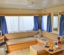 Camping Du Pouldu : Mobil home 4 personnes salon