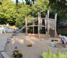 Camping Du Pouldu : Aire De Jeux