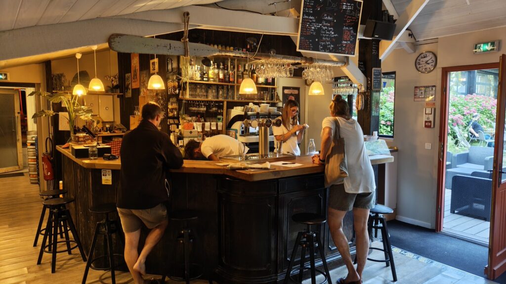Camping Du Pouldu : Bar Comptoire