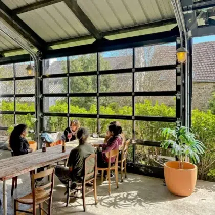 Le camping à vivre 4 detente grange lumineuse camping pouldu