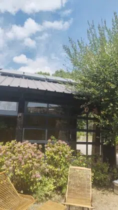 Camping écologique en Finistère Sud | Camping du Pouldu 7 Bloc sanitaire de camping equipe de solaire thermique pour leau chaude
